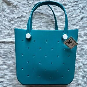 NWT Waterproof Bogg Style Teal Bag